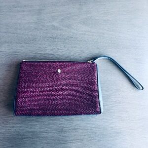 Helen Kaminski Purple Mini Bag with Textured Design